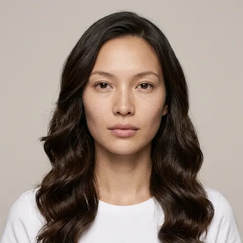 Korean body-wave perm look preview