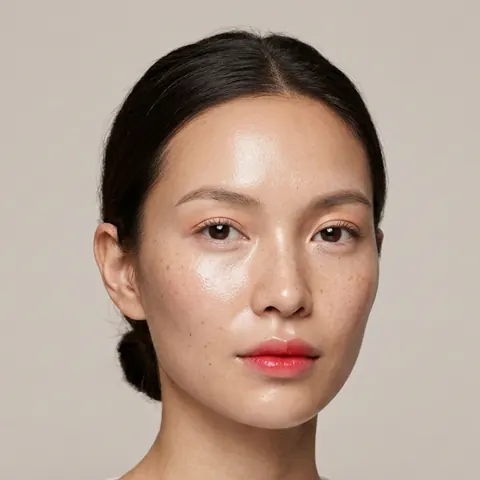 Korean glass skin look preview